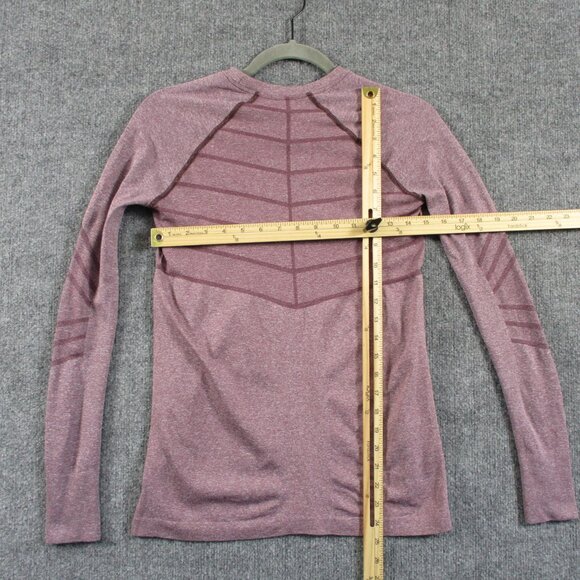 Oiselle Shirt Womens Small Pink Birds Of A Feather Running Long Sleeve Athletic - Picture 10 of 14